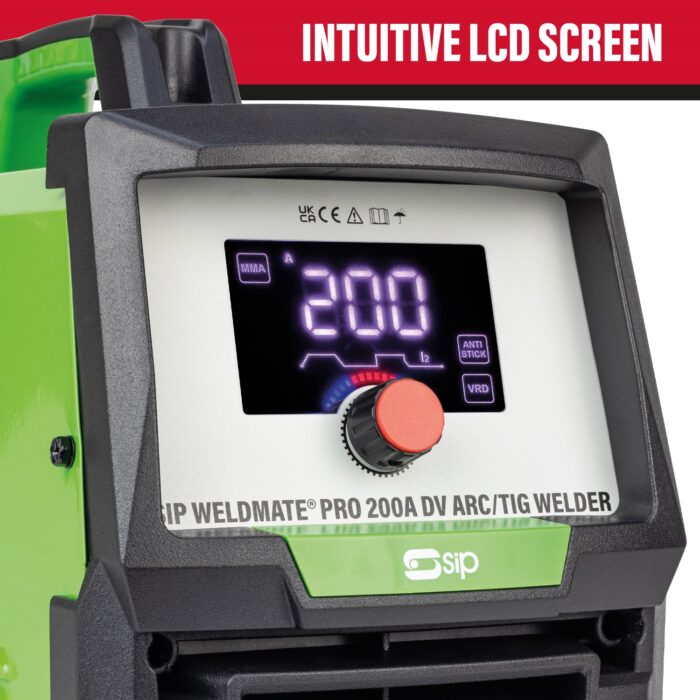 SIP WELDMATE® PRO 200A DV ARC/TIG Inverter Welder 05691 - Image 11