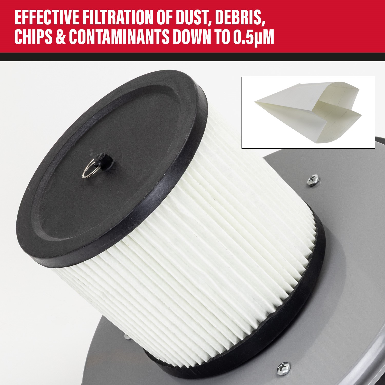 SIP 50 Litre Dust Collector 01923 - Image 2