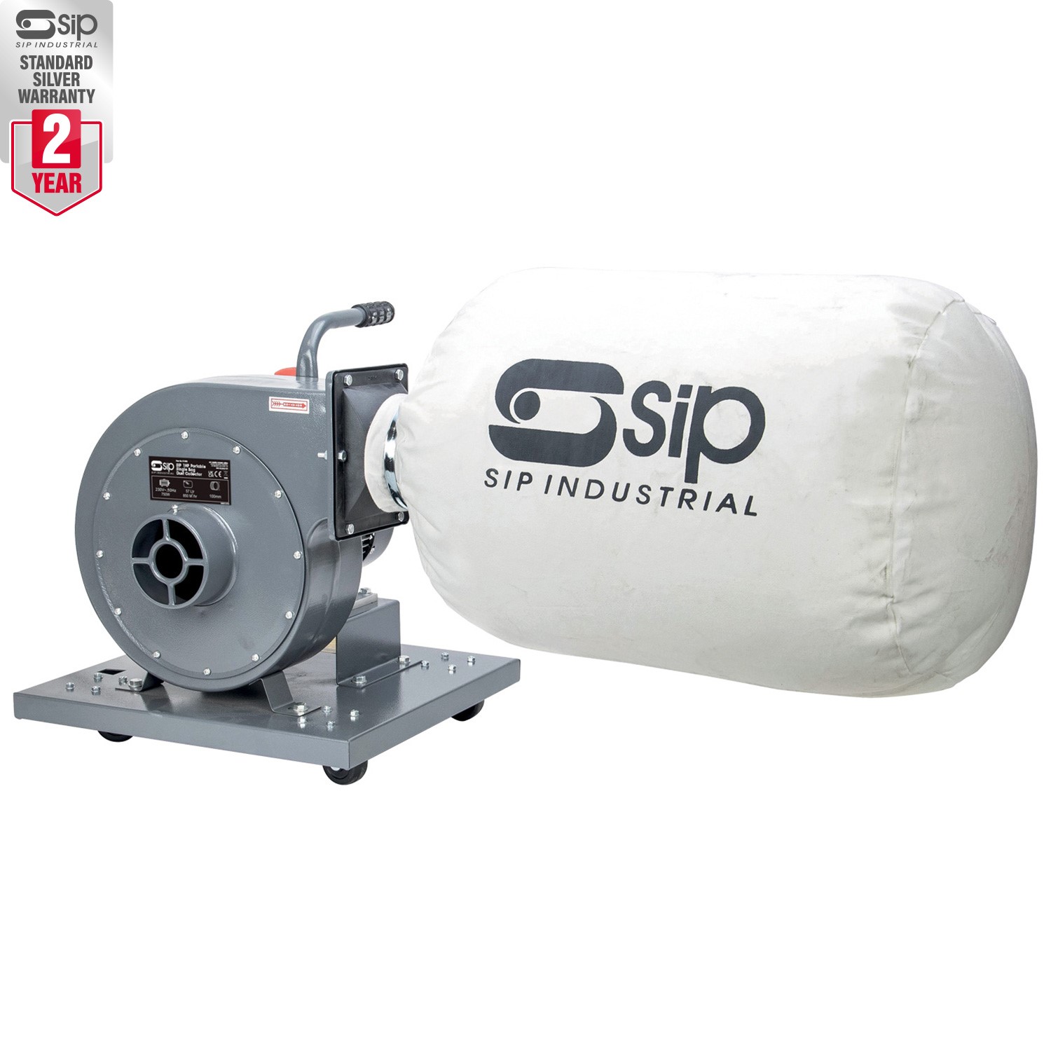 SIP 1HP Portable Single Bag Dust Collector 01963