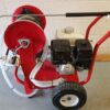 Honda 13HP Petrol Pressure Washer Geardrive Pump c/w 30m Reel