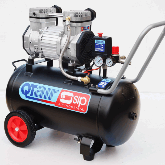 SIP QT DD 1.5hp 50ltr Ultra Low Noise Compressor 05492 - Image 7