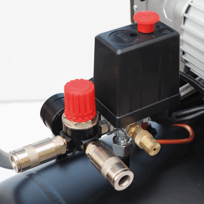 SIP QT DD 1.5hp 24ltr Ultra Low Noise Compressor 05491 - Image 2