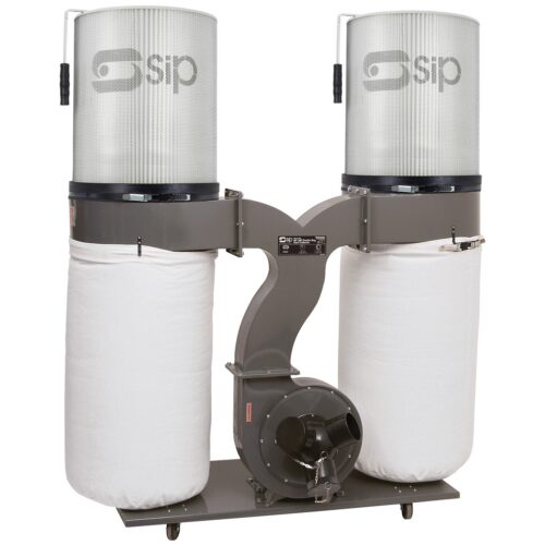 SIP 3HP Double Bag Dust Collector Package 01994