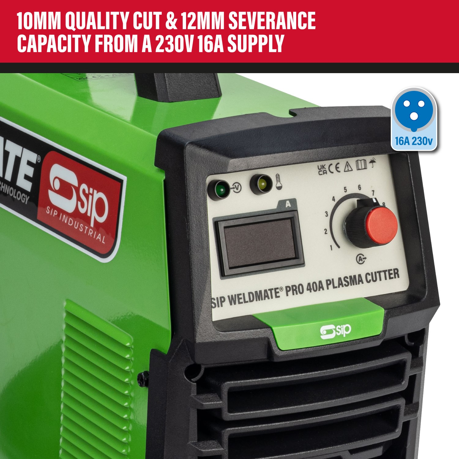 SIP WELDMATE® PRO 40A Inverter Plasma Cutter 05685 - Image 2